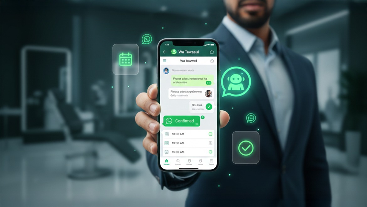 WhatsApp Appointment Booking with Wa Tawasul Let Customers Schedule Themselves WhatsApp Appointment Booking with Wa Tawasul Let Customers Schedule Themselves